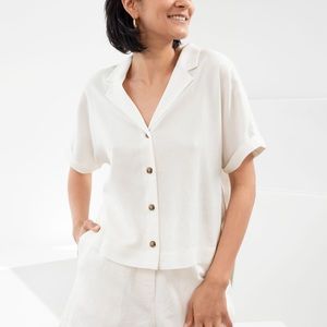 & Other Stories Short Sleeve Relaxed fit Shirt